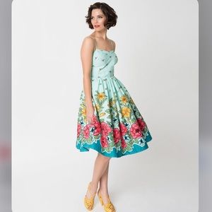 Unique Vintage - Darcy Dress size Small